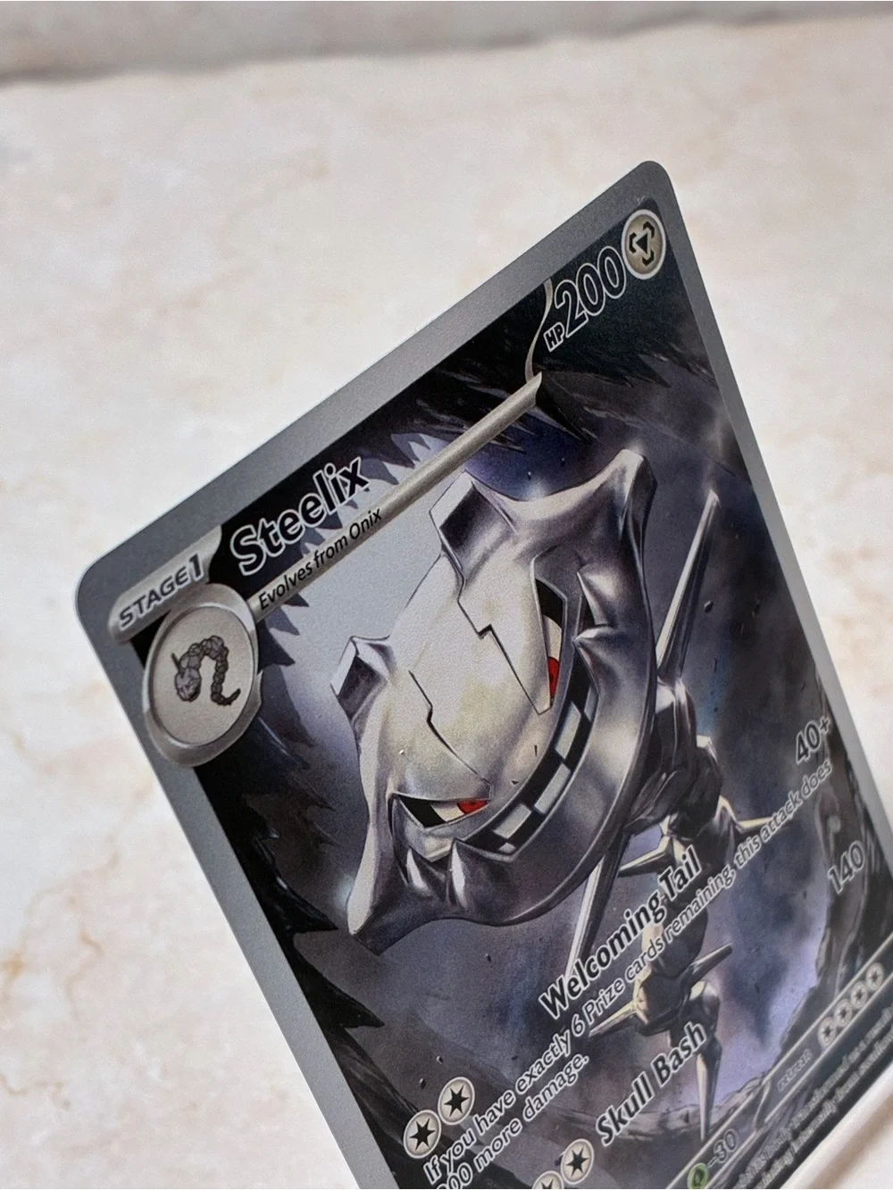 Steelix Pokémon TCG Holo Card - 150/132
